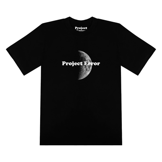 "Moon" Black Tee