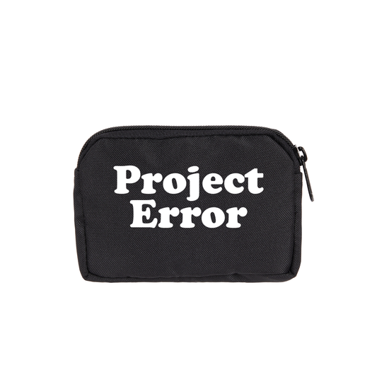 Project Error Dual-Zip Small Pouch